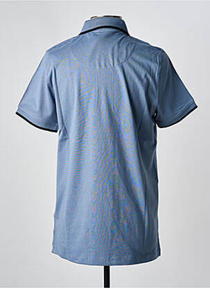 Polo coupe droite manches courtes bleu FERRE homme