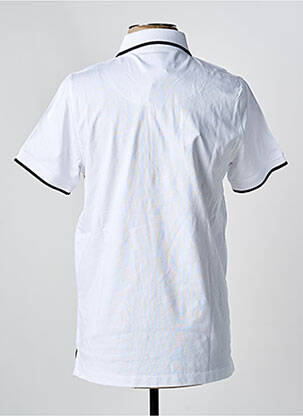Polo coupe droite manches courtes blanc FERRE homme