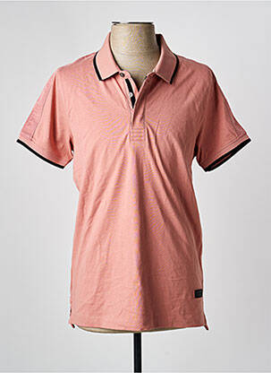 Polo coupe droite manches courtes rose FERRE homme