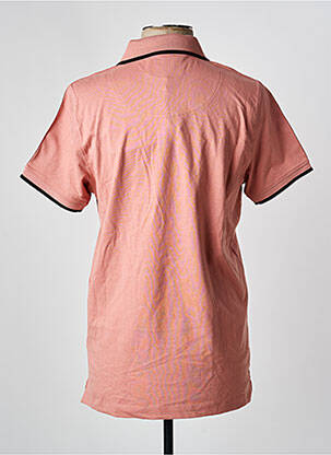 Polo coupe droite manches courtes rose FERRE homme