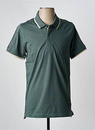 Polo coupe droite manches courtes vert fonce FERRE homme