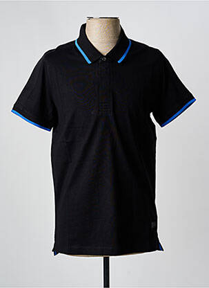 Polo coupe droite manches courtes noir FERRE homme