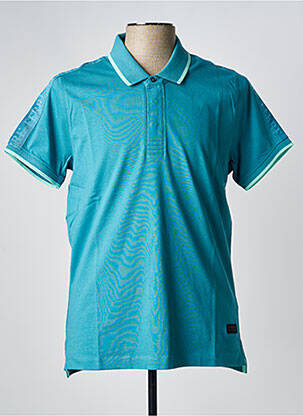 Polo coupe droite manches courtes bleu clair FERRE homme