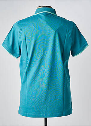 Polo coupe droite manches courtes bleu clair FERRE homme