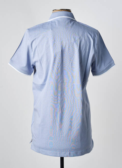Polo coupe droite manches courtes bleu clair FERRE homme