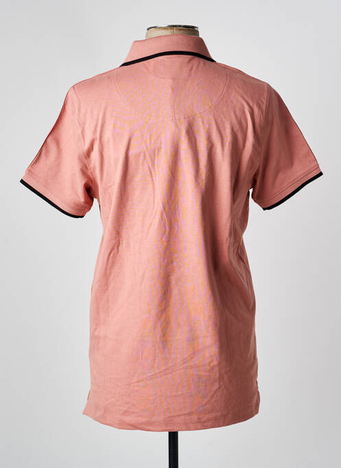 Polo coupe droite manches courtes rose FERRE homme