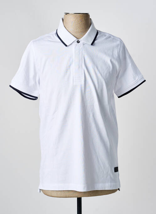 Polo blanc FERRE homme