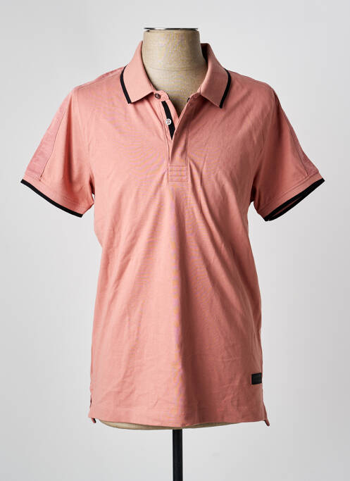 Polo rose FERRE homme