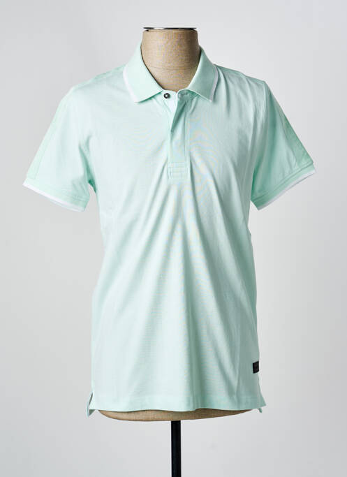 Polo coupe droite manches courtes vert FERRE homme