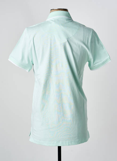 Polo coupe droite manches courtes vert FERRE homme