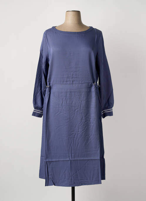 Robe mi-longue bleu SHEEGO femme