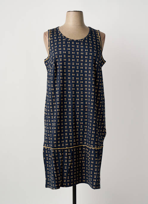 Robe mi-longue bleu SHEEGO femme