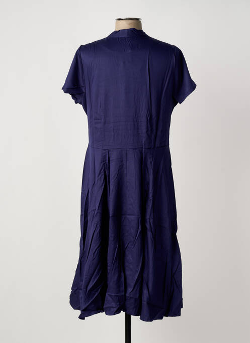 Robe mi-longue bleu SHEEGO femme