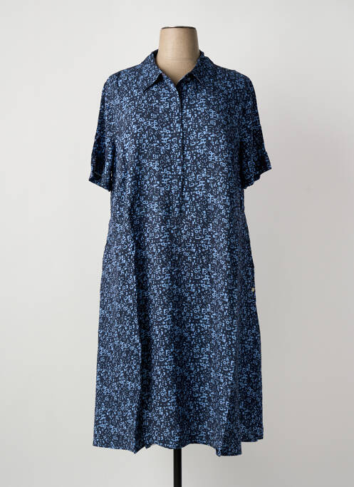 Robe mi-longue bleu SHEEGO femme