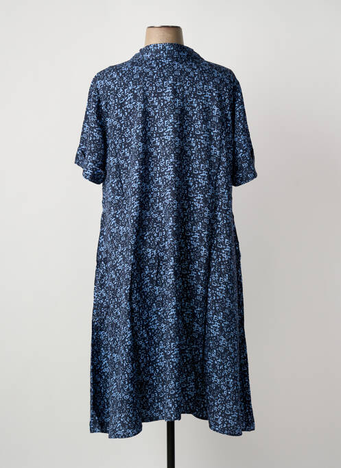 Robe mi-longue bleu SHEEGO femme