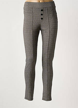 Jegging taille haute taille haute gris TIFFOSI femme