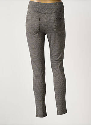 Jegging tissage chiné taille haute gris TIFFOSI femme