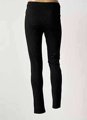Pantalon slim skinny taille haute noir TIFFOSI femme