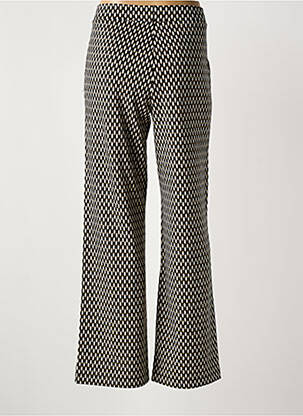 Pantalon flare stretch taille normale noir GARCIA femme