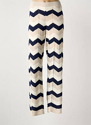 Pantalon flare stretch taille normale bleu LOLA ESPELETA femme