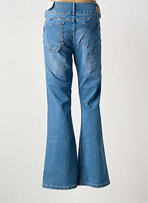 Jean coupe flare stretch taille normale bleu TIFFOSI femme