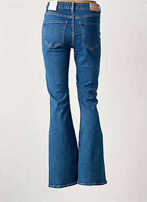 Jean coupe flare stretch taille haute bleu TIFFOSI femme