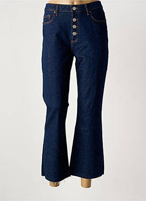 Jeans bootcut taille haute taille haute bleu TIFFOSI femme