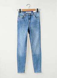 Jeans skinny taille haute taille haute bleu TIFFOSI femme