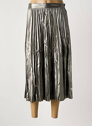 Jupe mi-longue argent TIFFOSI femme