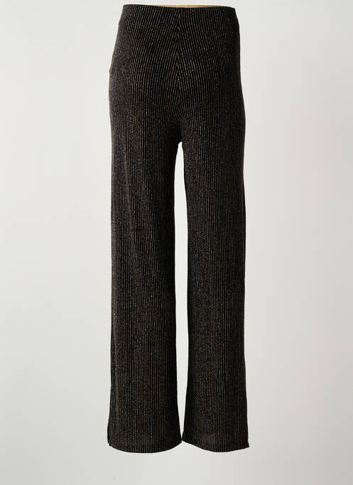 Pantalon flare stretch taille haute noir TIFFOSI femme