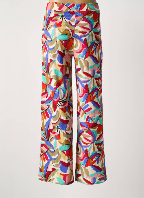 Pantalon droit taille élastique taille normale rouge GARCIA femme