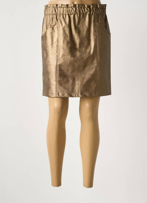 Jupe courte marron LOLA ESPELETA femme