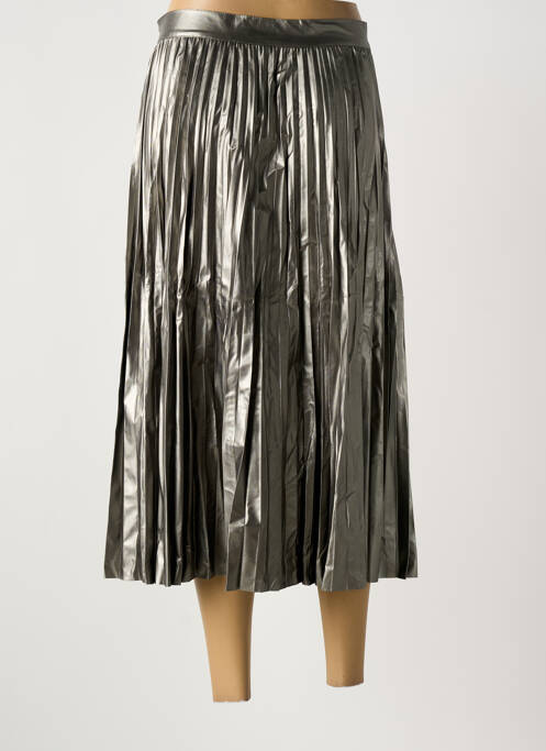 Jupe mi-longue argent TIFFOSI femme