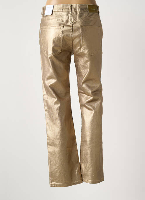 Pantalon droit or TIFFOSI femme