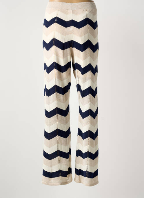 Pantalon flare bleu LOLA ESPELETA femme