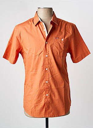 Chemise manches courtes poches orange OXBOW homme