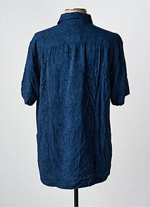 Chemise manches courtes imprimé fantaisie bleu TIFFOSI homme