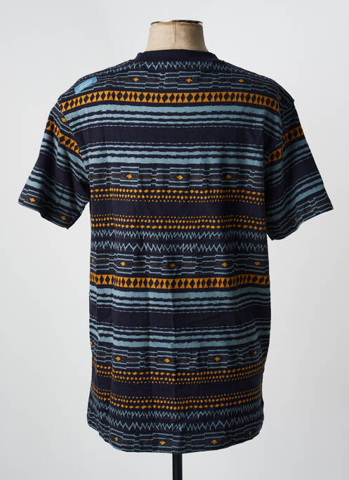 T-shirt stretch manches courtes bleu OXBOW homme