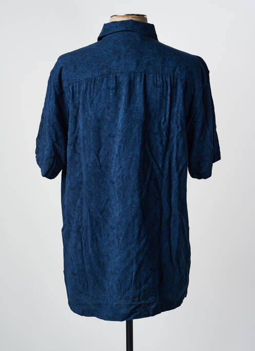 Chemise manches courtes imprimé fantaisie bleu TIFFOSI homme