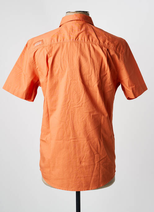 Chemise manches courtes orange OXBOW homme