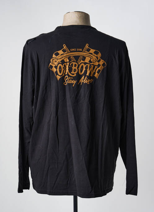 T-shirt noir OXBOW homme
