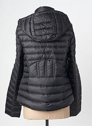 Doudoune poches a capuche noir EVA KAYAN femme
