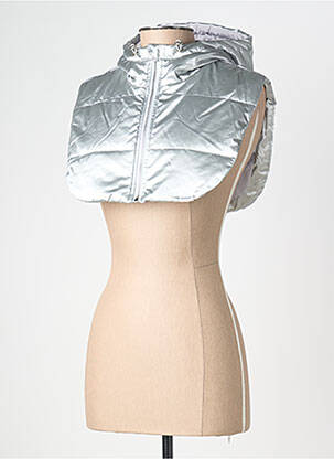 Doudoune capuche a capuche argent PENN & INK N.Y femme