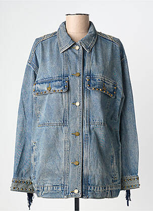 Veste casual poches bleu CREAM femme