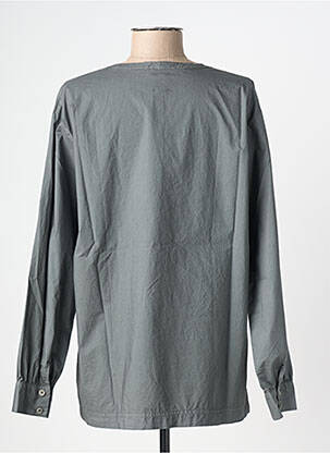 Chemisier coupe cintrée manches longues gris DROLATIC femme