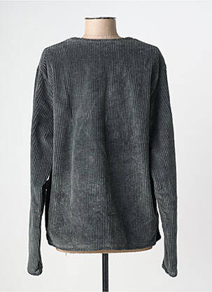 Veste casual col rond gris DES PETITS HAUTS femme