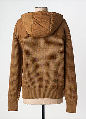 Pull stretch manches longues marron CHLOÉ STORA femme
