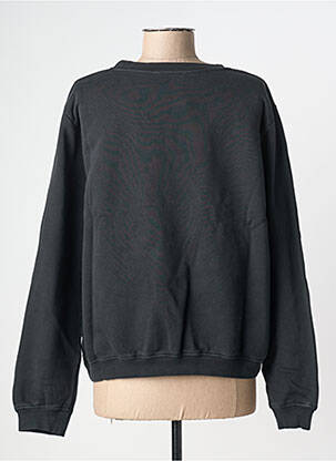 Sweat-shirt stretch manches longues bleu IMPREVU femme