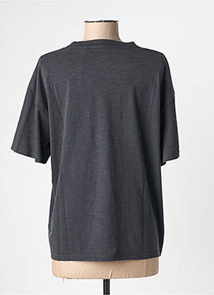 T-shirt coupe droite manches courtes noir MKT STUDIO femme