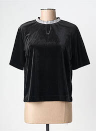 Top manches courtes manches courtes noir B.YOUNG femme